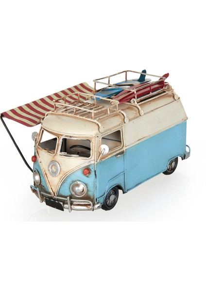 Camper Van Çerçeveli Kalemlikli Tenteli Vosvos Minibüs fiyatları