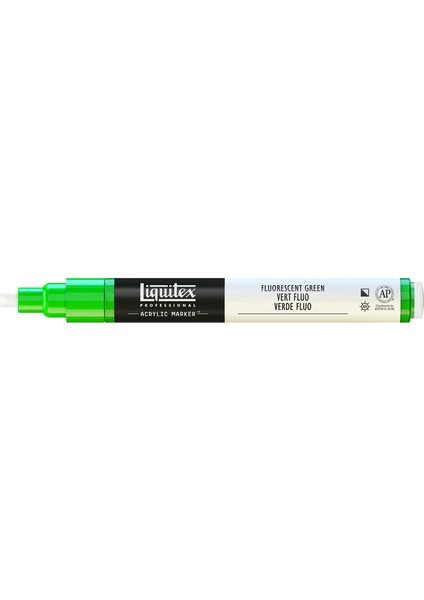 Profesyonel Akrilik Kalem 2-4Mm Fluorescent Green