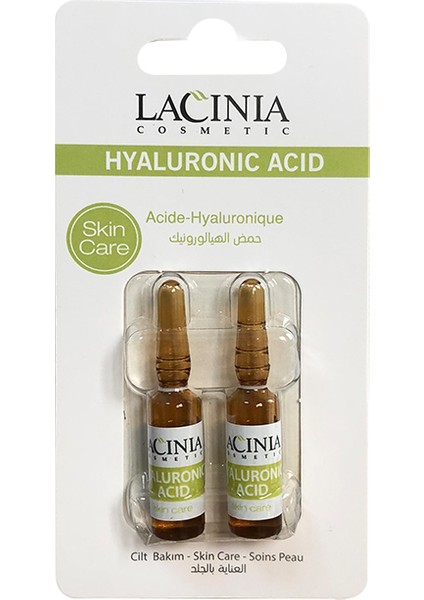 Hyaluronic Acid 2`li Cilt Serum Nemlendirici Anti Aging