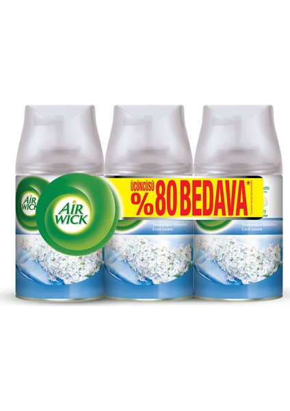 Oda Kokusu Freshmatic Temizlik Esintisi 3'lü Yedek