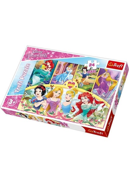 Çocuk Puzzle The Magic of Memories / Disney Princ 24 Parça Maxi Puzzle