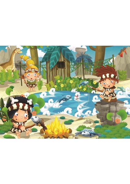 Art Çocuk Puzzle Piknik 100 Parça Puzzle