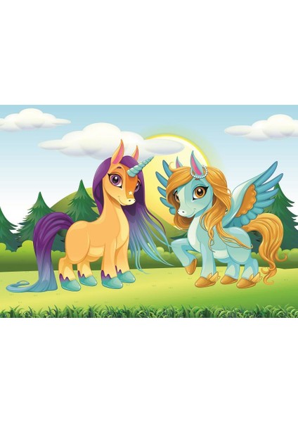 Art Çocuk Puzzle Mini Pegasus 50 Parça Puzzle