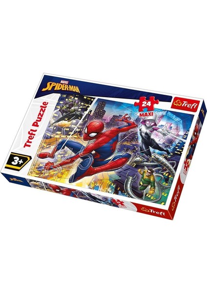 Spiderman, Fearless - 24 Parça Dev Puzzle