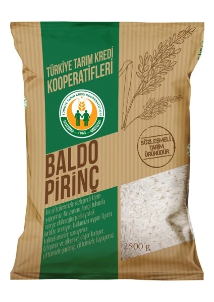 Tarım Kredi Baldo Pirinç 2,5 kg