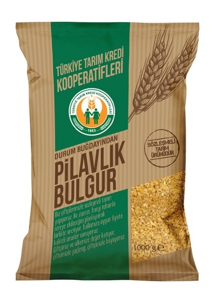 Tarım Kredi Pilavlık Bulgur 1 kg