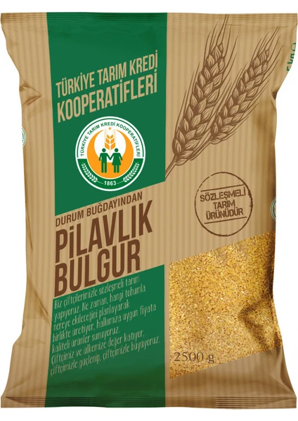 Tarım Kredi Pilavlık Bulgur 2,5 kg