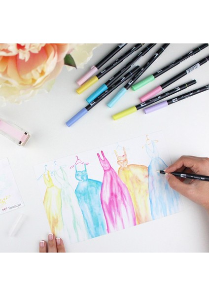 Tombow Dual Brush Pen Set - Galaxy Tones