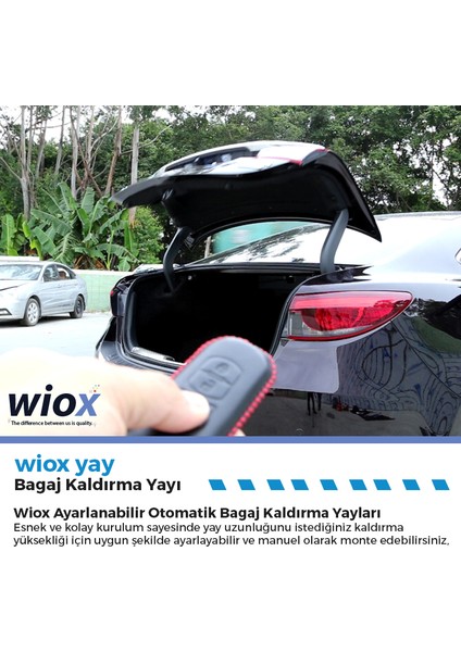 Ayarlanabilir Otomatik Bagaj Kaldırma Yayı