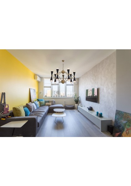 AV-4154-14E Eskitme Kaplama Modern Avize E27 Metal 80cm fiyatları