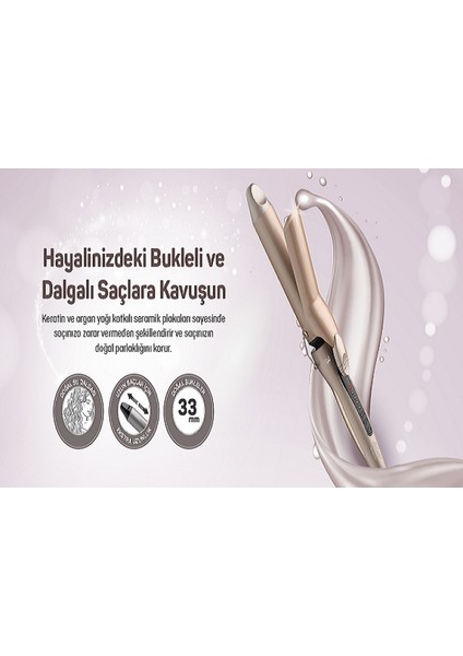 Ar5055 Arzum Belisa Xl Saç Maşası Kum Beji modelleri