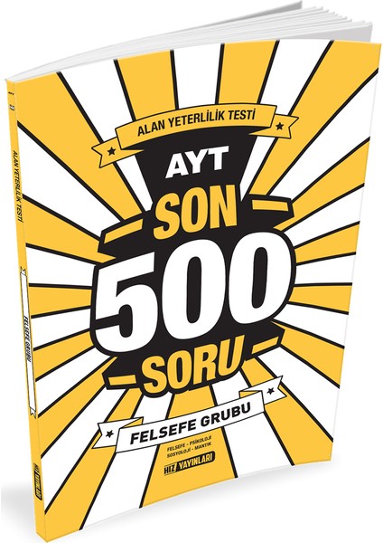 AYT Felsefe Grubu Son 500 Soru