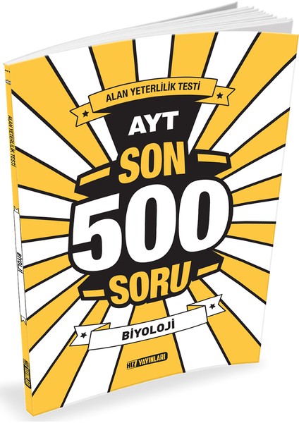 AYT Biyoloji Son 500 Soru