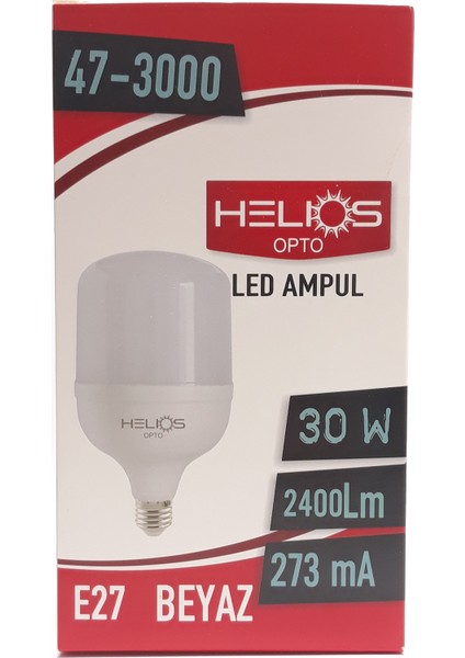 30W Led Ampul Beyaz 47-3000