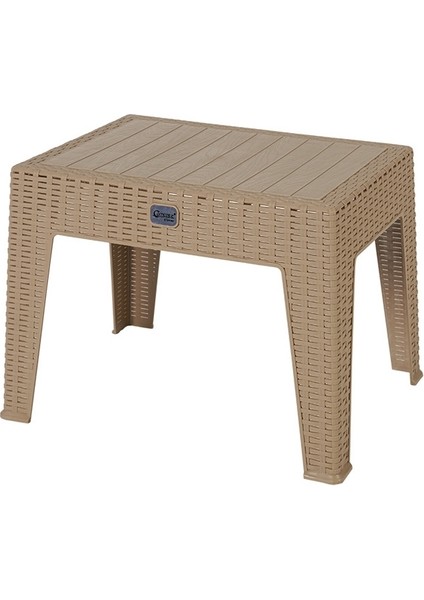 Comfort Özdoğanlar Monoblok Rattan Şezlong Plaj Kahve Sehpası Capicino