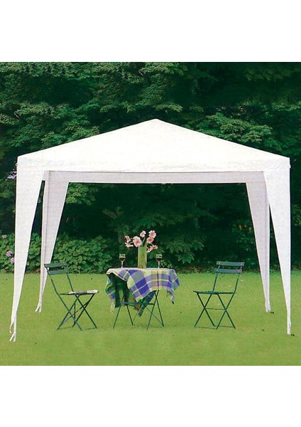 Çardak Bahçe Çardağı Gölgelik Tente 3*3 Metre Gazebo Parti Çadırı Extra Kalın Örtü