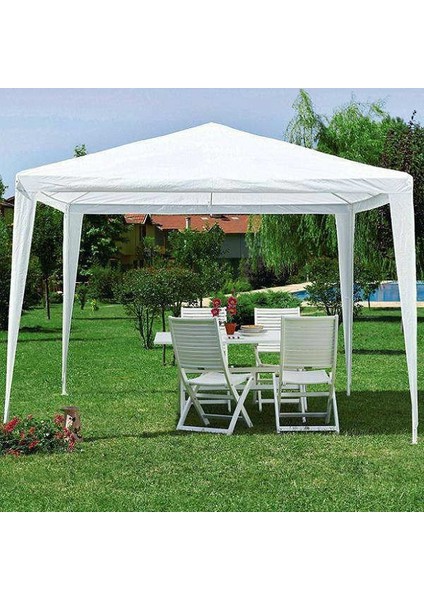 Çardak Bahçe Çardağı Gölgelik Tente 3*3 Metre Gazebo Parti Çadırı Extra Kalın Örtü