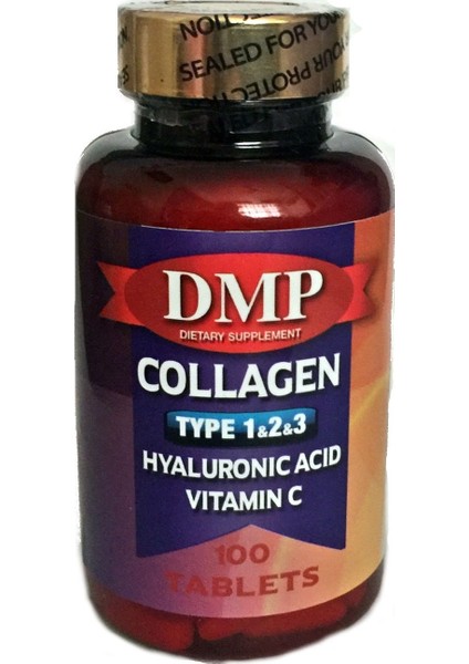 Collagen Tip 1 2 3 Hyaluronic Acid Vitamin C 100 Tablets