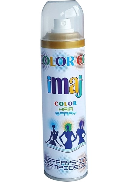 Imaj Color Saç Spreyi Sarı 100 ml