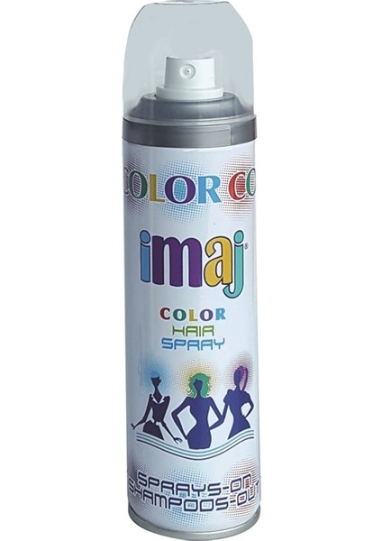 Imaj Color Saç Spreyi gri 100 ml