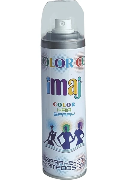 Imaj Color Saç Spreyi  gri 100 ml