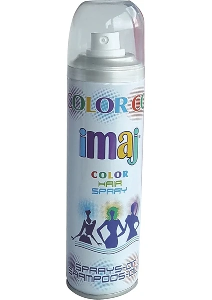 Imaj Color Saç Spreyi Beyaz 100 ml