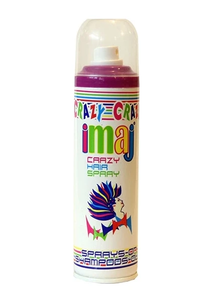 Imaj Crazy Saç Spreyi Mor 100 ml