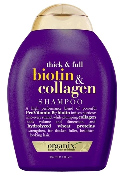 OGX Şampuan Biotin Collagen 385ml