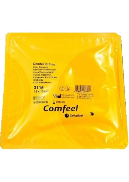 (3115) Comfeel Plus Ülser Yara Örtüsü 15 Cm X 15 cm