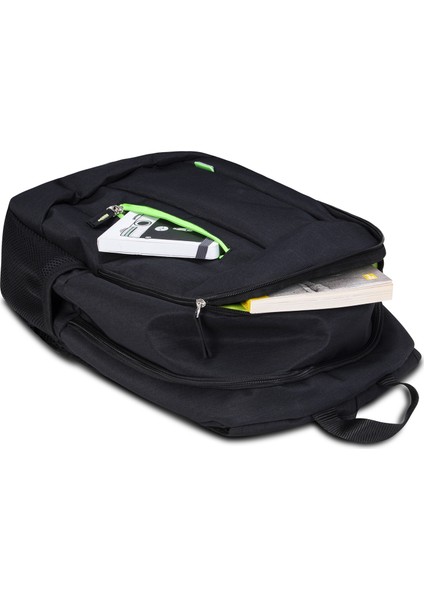 BP-S360 WTXpro Su Geçirmez Kumaş 15,6" Uyumlu Laptop, Notebook Çantası -Siyah