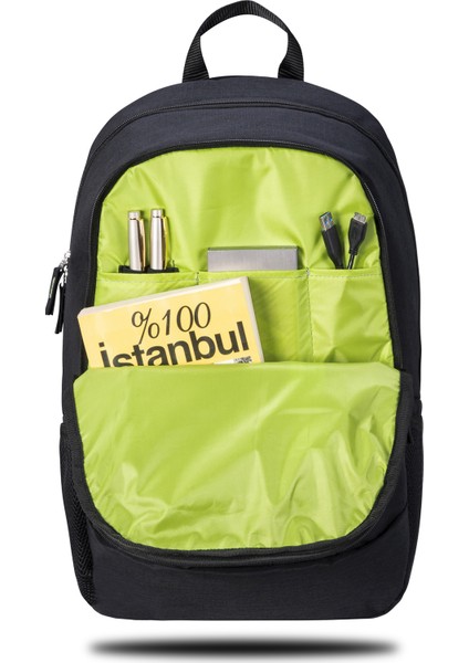 BP-S360 WTXpro Su Geçirmez Kumaş 15,6" Uyumlu Laptop, Notebook Çantası -Siyah