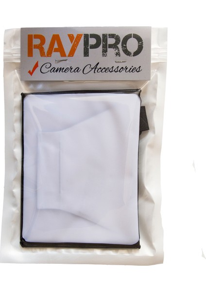 Tepe Flaşları İçin Raypro 10X13 Cm Flaş Softbox Difüzör