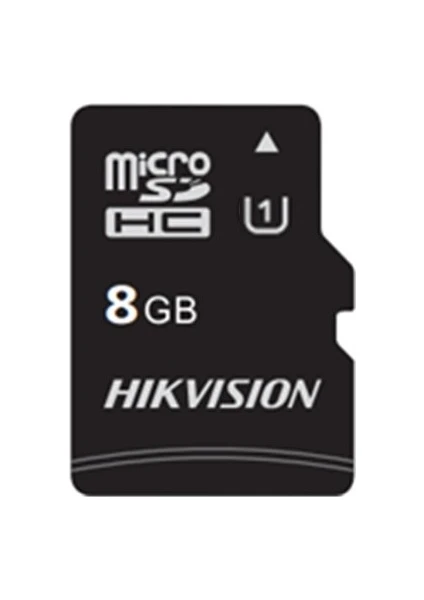 HS-TF-C1/8G 8GB 45MB/s-10MB/s MicroSD Card + Adaptör