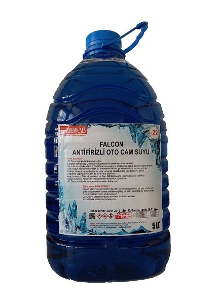 Chemıe Antifrizli Cam Suyu - 22° / 5 Litre