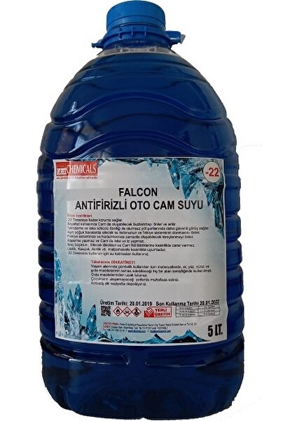 Chemıe Antifrizli Cam Suyu - 22° / 5 Litre