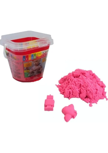 Kinetik Kum Kovalı 500 G Pembe Ks02-7