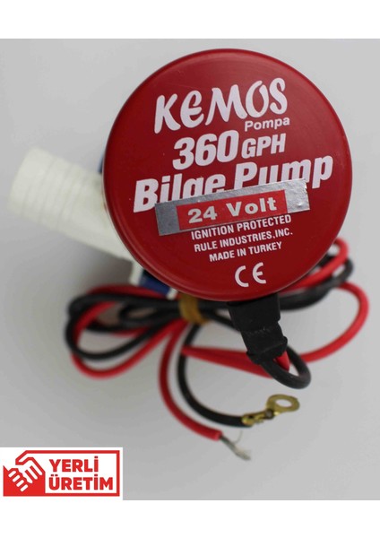 Bilge 360 24 Volt Sintine Pompası