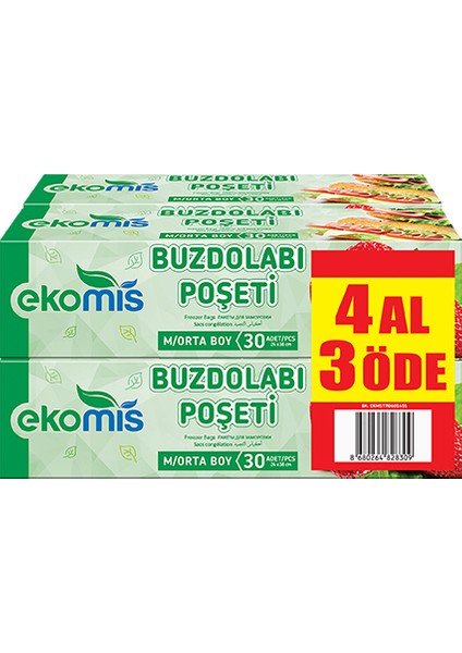 Buzdolabı Poşeti Orta Boy