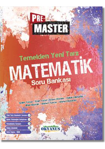 Pre Master Temelden Yeni Tarz Matematik Soru Bankası
