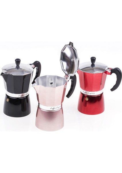 Kırmızı 6 Kişilik Moka Pot Moca Pot Mocha Pot indirimleri