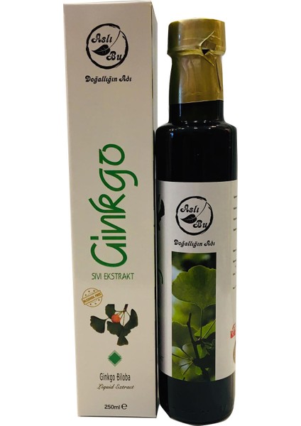 Ginkgo Biloba Liquid Extract Sıvı Ekstrakt 250 ml