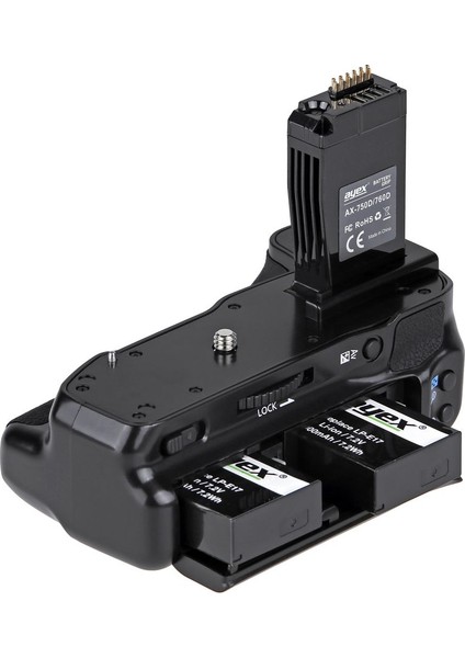 Canon Eos 750D, 760D, 8000D İçin Ayex Ax-750D Battery Grip, Bg-E18