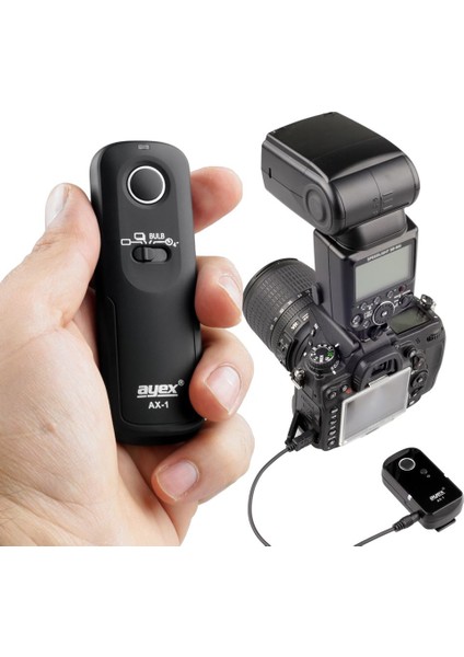 Nikon D3300 D3200 D3100, Coolpix P7700 İçin Ayex Ax-1 Dc2 Kablosuz Kumanda