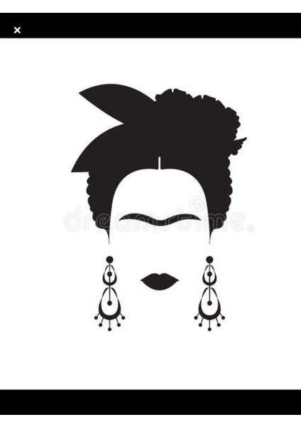 Areksan Bayan Silüet 2 Duvar Sticker 50cm