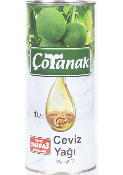 Ceviz Yağı 1 Lt Teneke