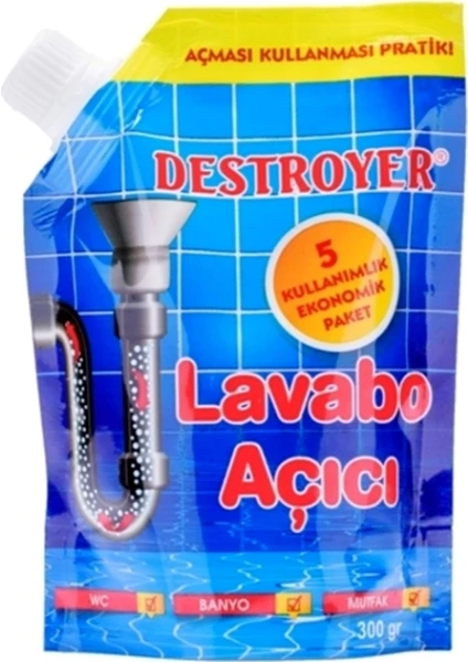 300 Gram Granül Lavabo Açıcı