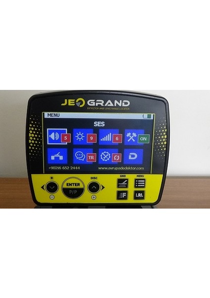 Avrupa Dedektor Jeogrand 2D Ekranlı Dedektör indirimleri