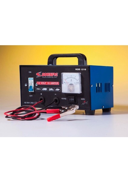 Soyberg S-1218 1 Akülük Şarj Cihazı