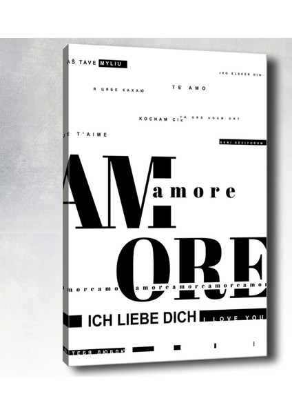 Tablocenter Dekoratif Kanvas Tablo 30 x 40 cm