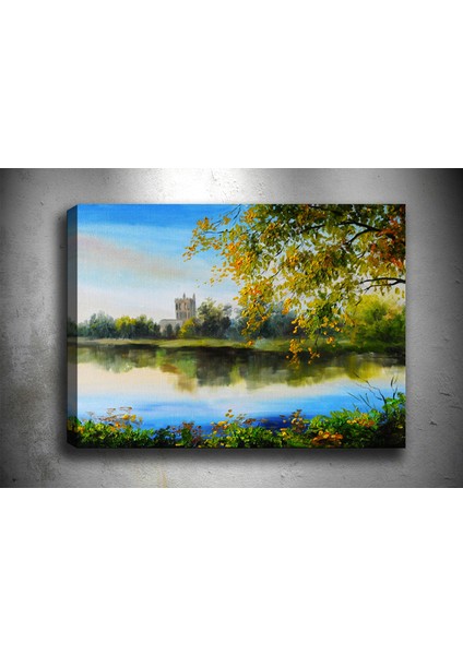Tablocenter Manzara Kanvas Tablo 50 x 70 cm